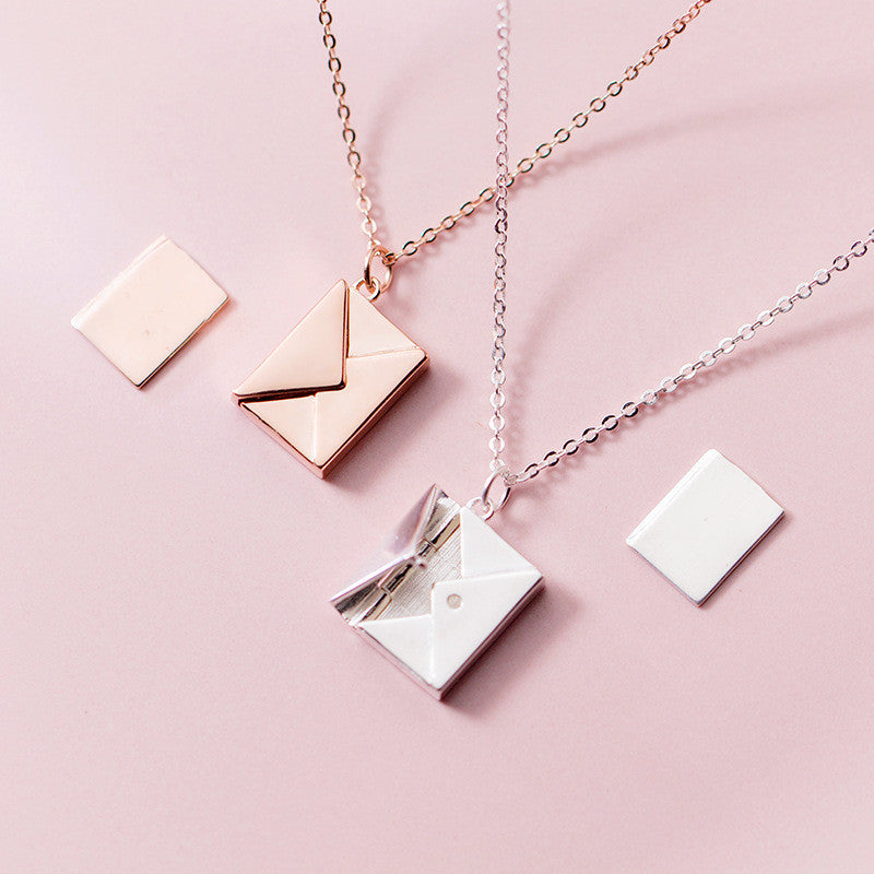 Bella Mila Envelope Necklace